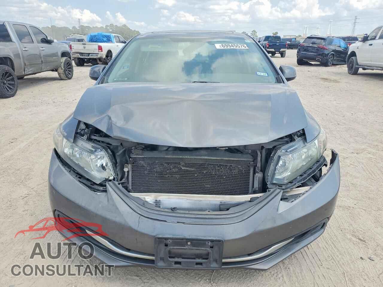 HONDA CIVIC 2013 - 19XFB2F88DE285511