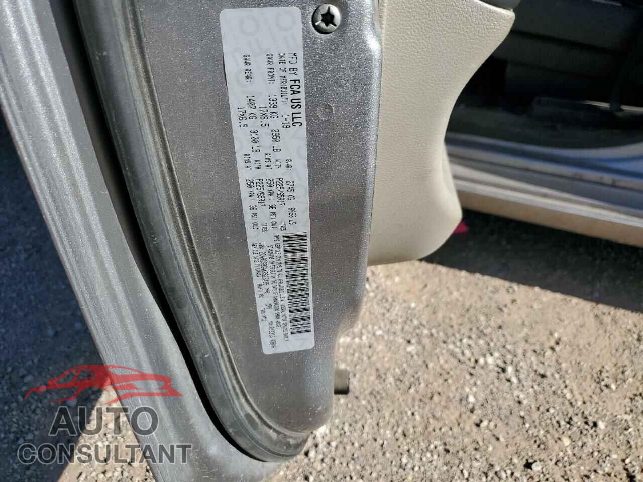 DODGE CARAVAN 2019 - 2C4RDGBG4KR623435