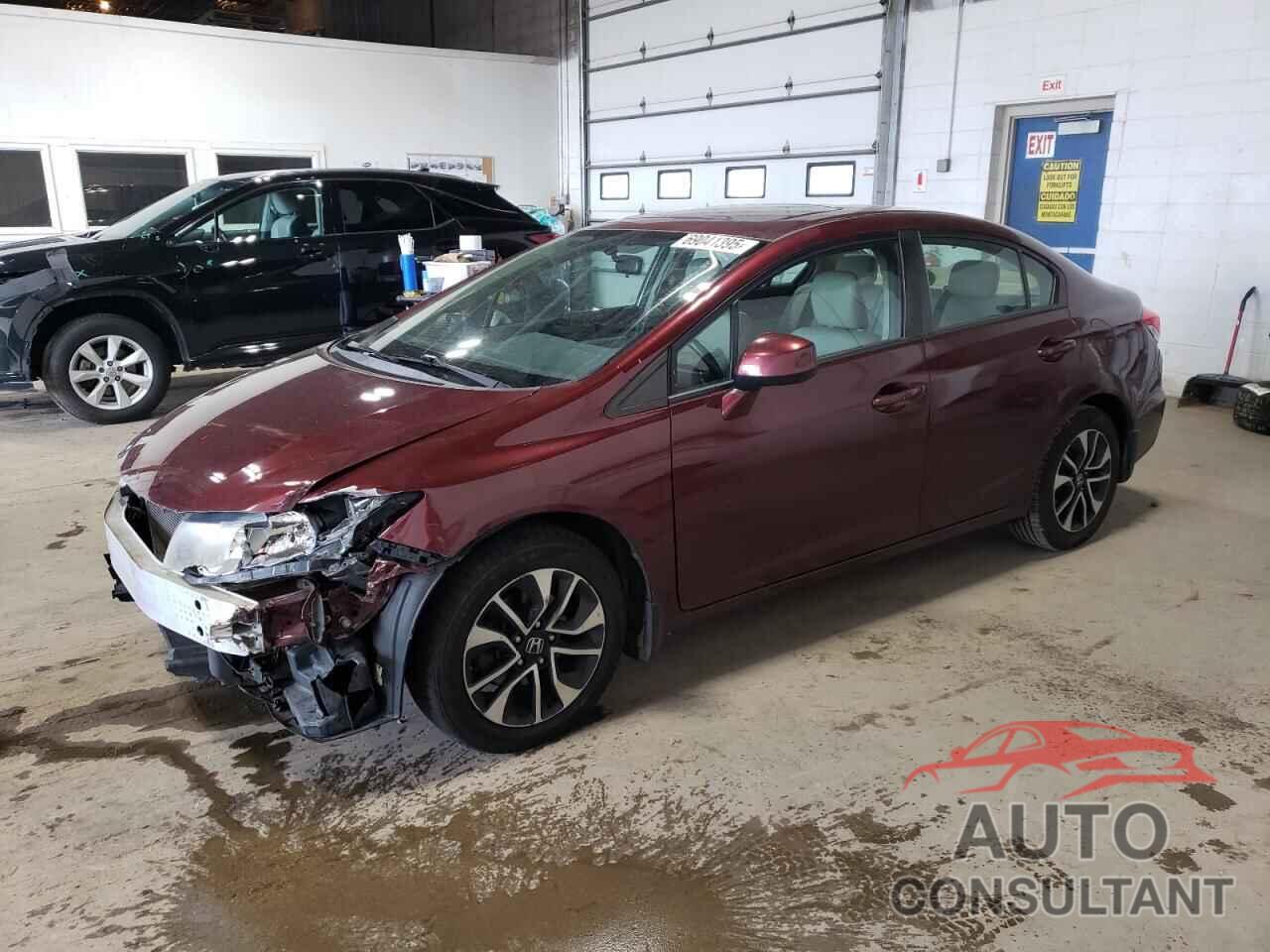 HONDA CIVIC 2013 - 19XFB2F96DE029070