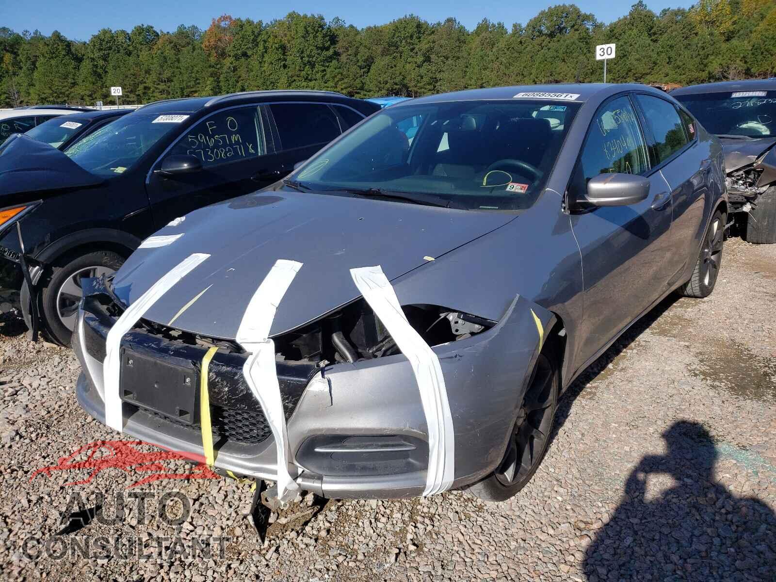 DODGE DART 2016 - 1C3CDFAA8GD680930