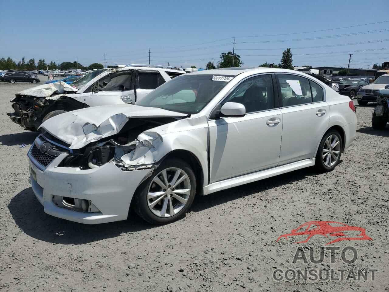 SUBARU LEGACY 2014 - 4S3BMBL63E3027207