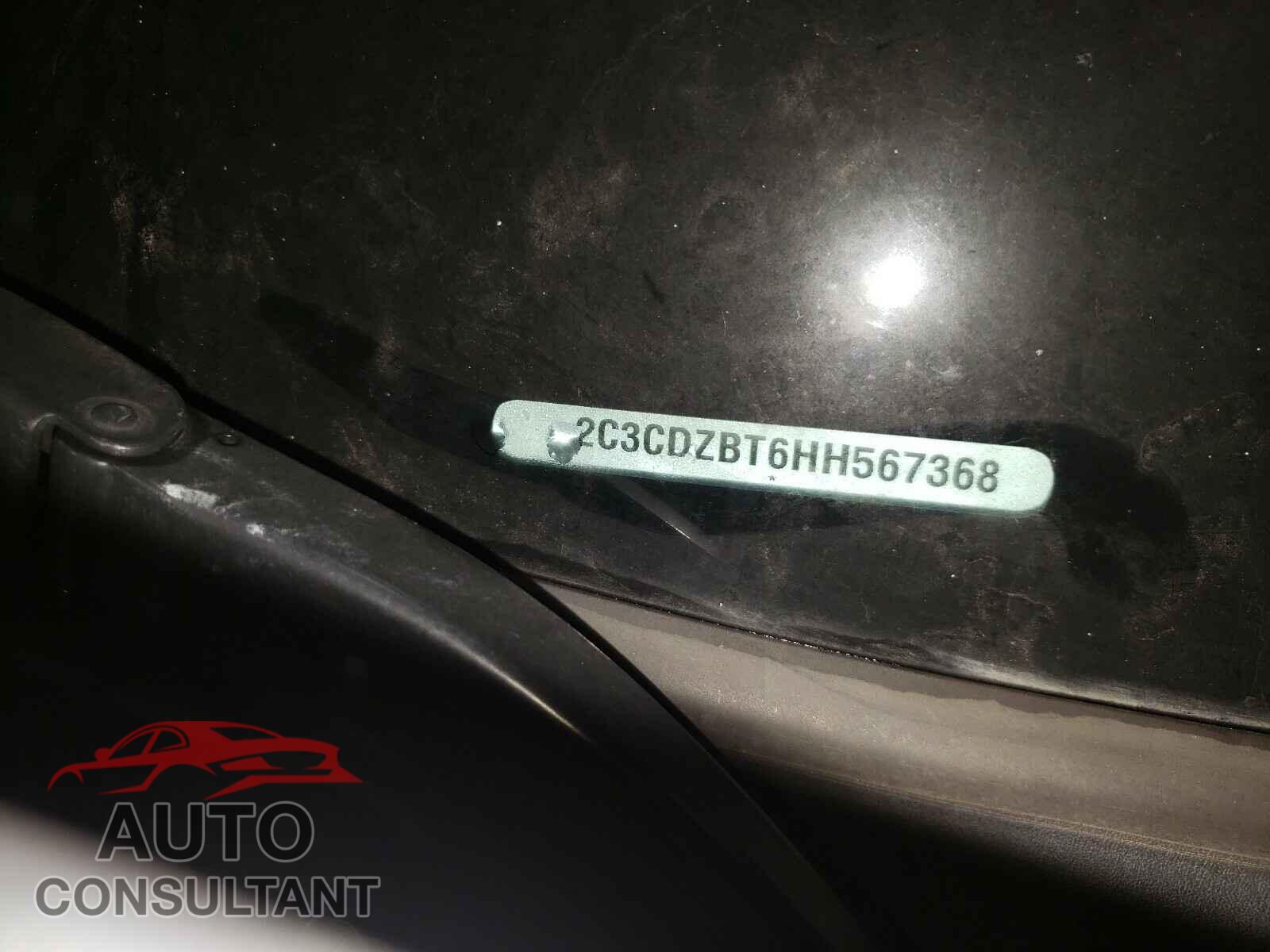 DODGE CHALLENGER 2017 - 2C3CDZBT6HH567368