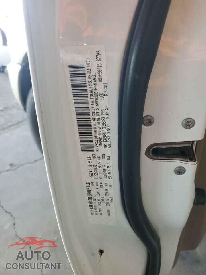 DODGE RAM 3500 2012 - 3C63D3NL1CG292383