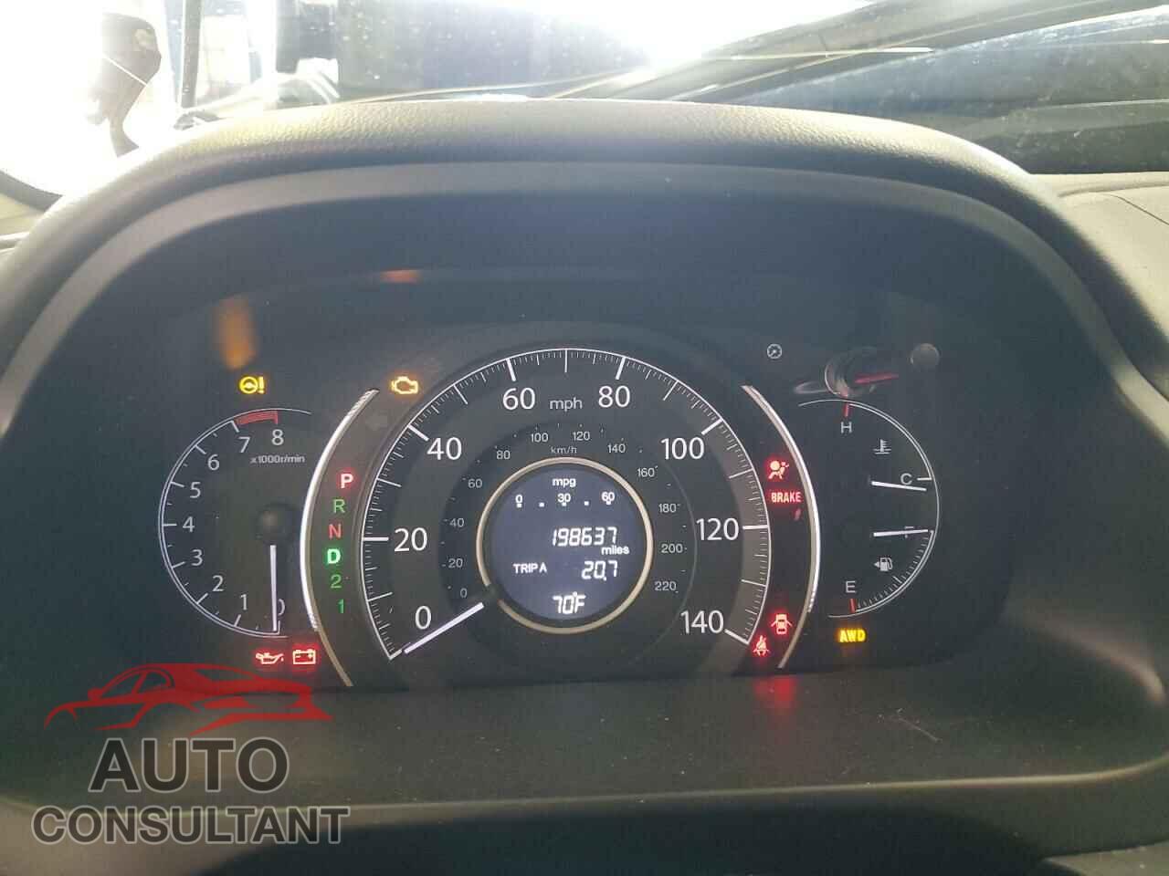 HONDA CRV 2013 - 2HKRM4H72DH661929