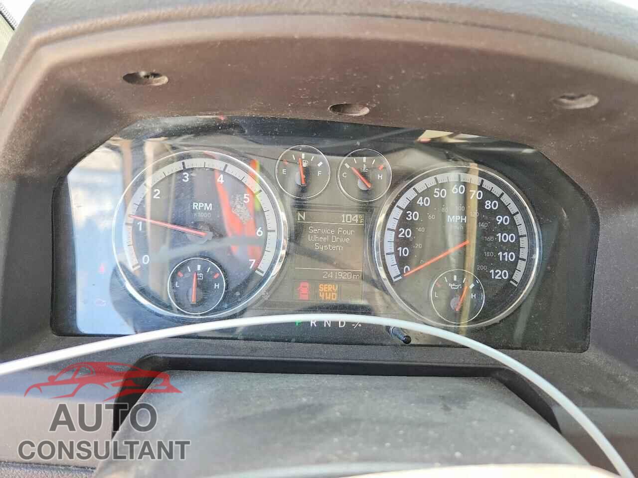 DODGE RAM 1500 2012 - 1C6RD7LT6CS270280