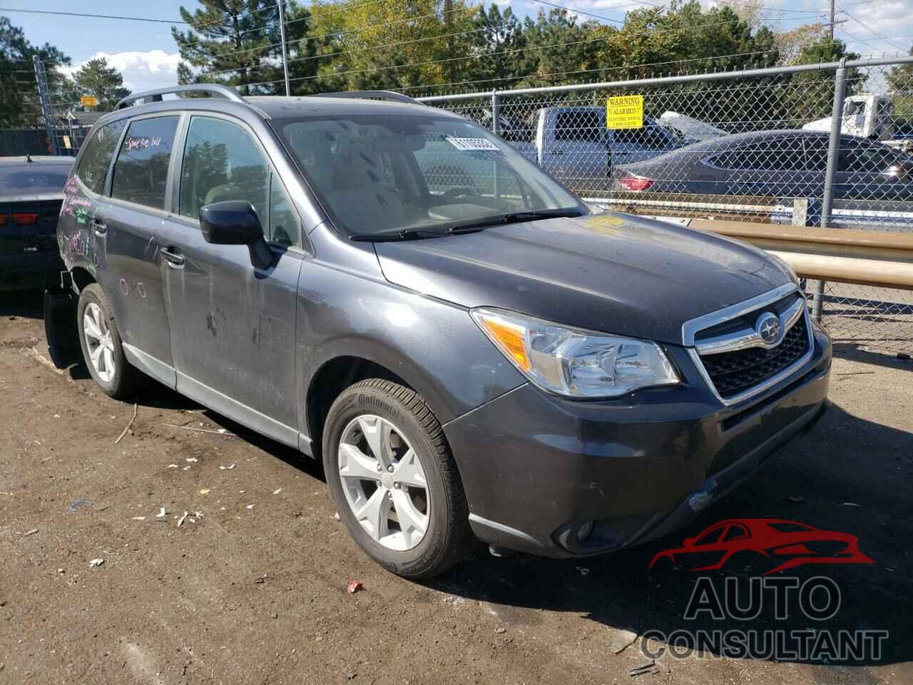 SUBARU FORESTER 2016 - JF2SJAFCXGH458722