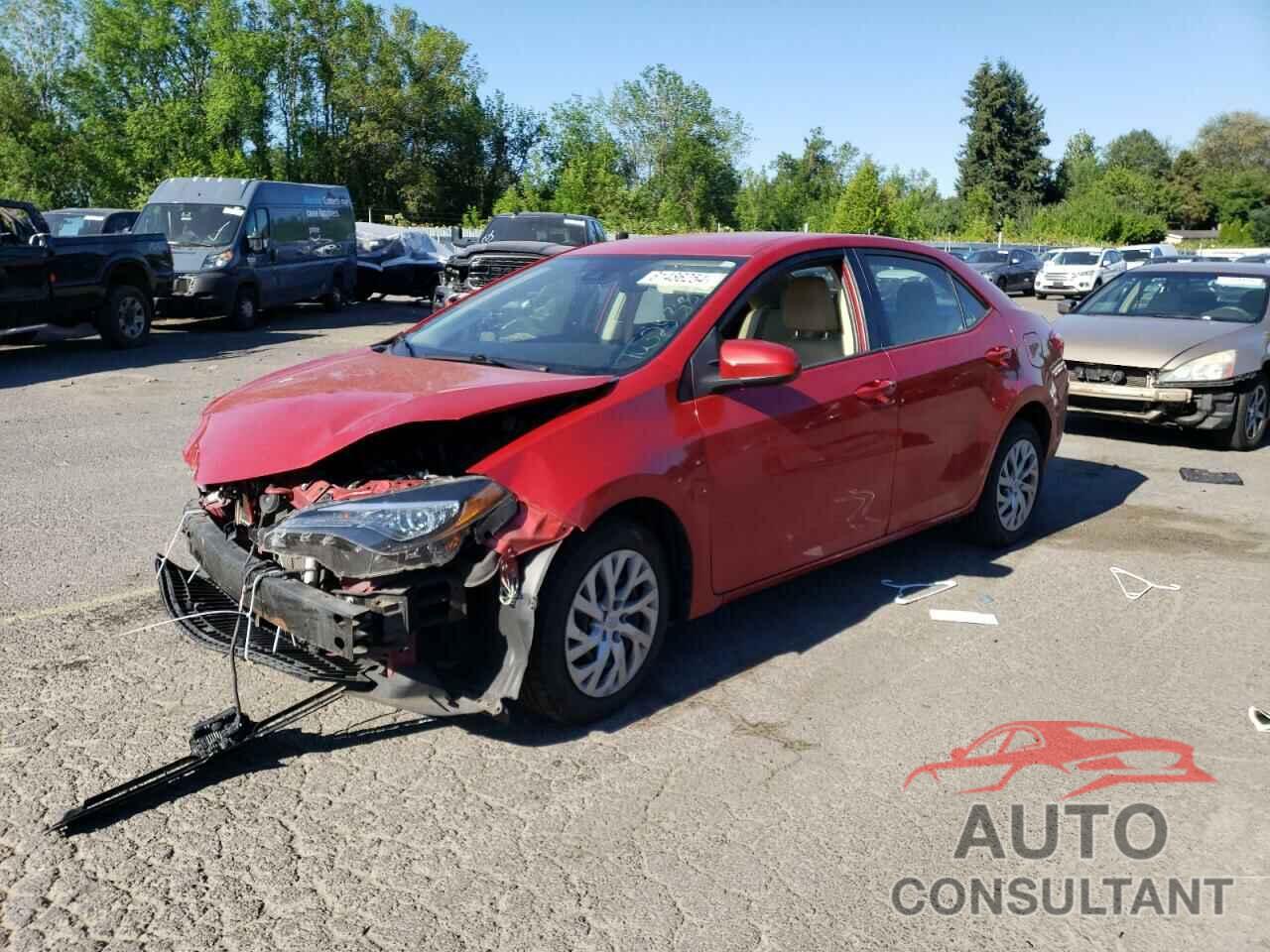 TOYOTA COROLLA 2017 - 2T1BURHE6HC884464