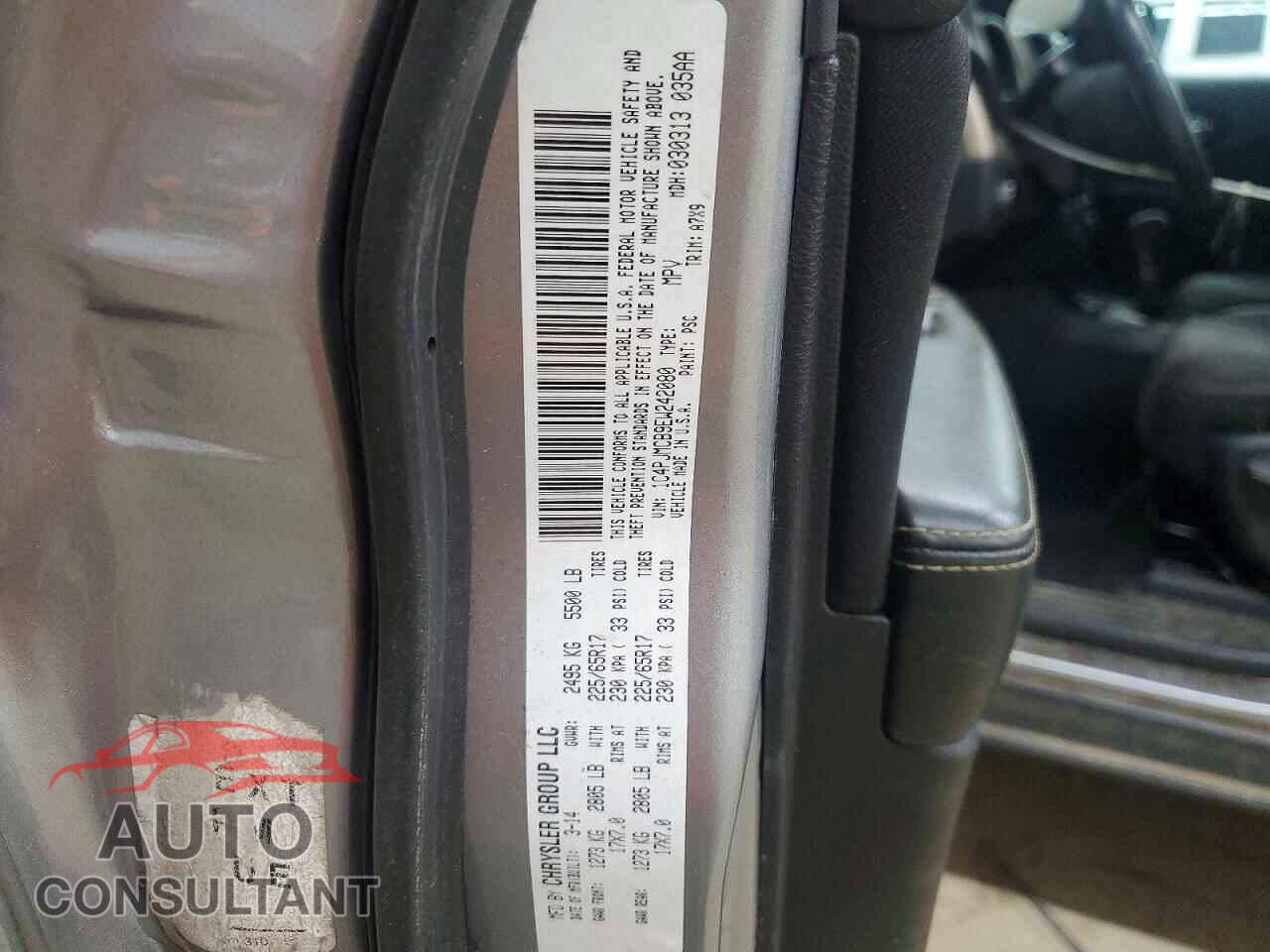 JEEP CHEROKEE 2014 - 1C4PJMCB9EW242080