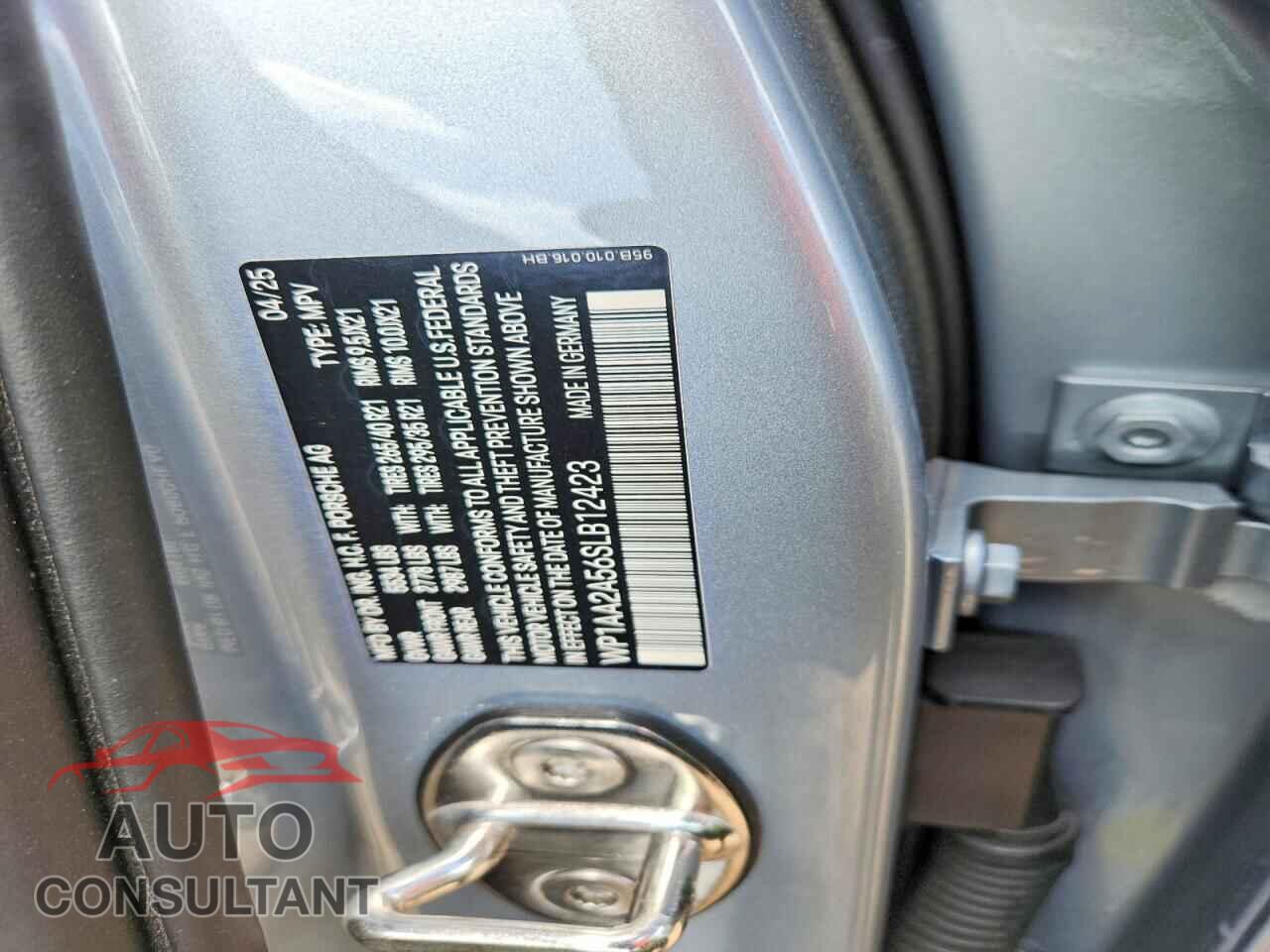 PORSCHE MACAN 2025 - WP1AA2A56SLB12423