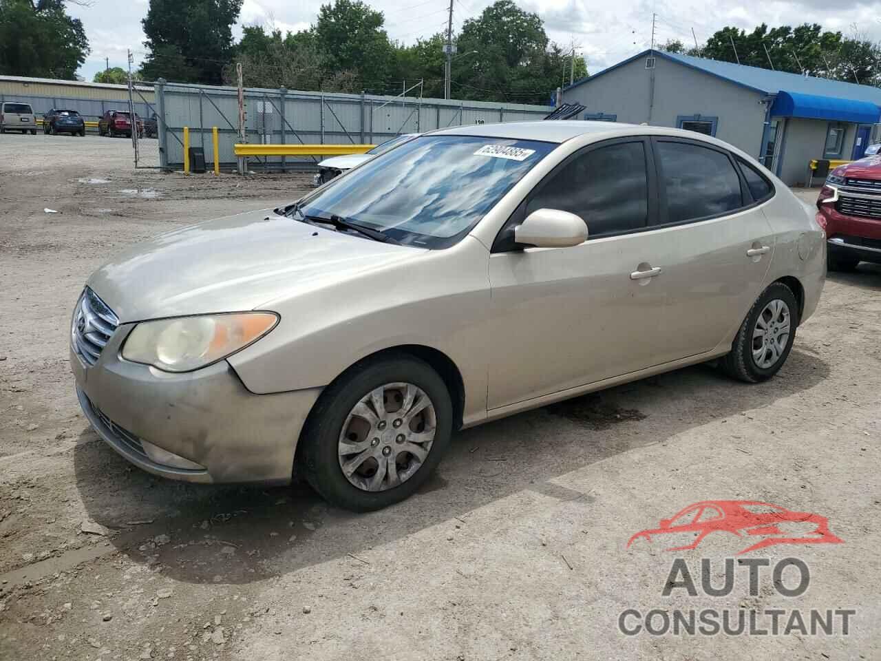 HYUNDAI ELANTRA 2010 - KMHDU4AD3AU199985