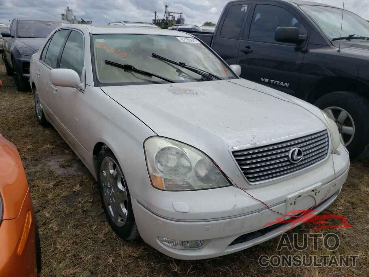 LEXUS LS430 2001 - JTHBN30F010046296