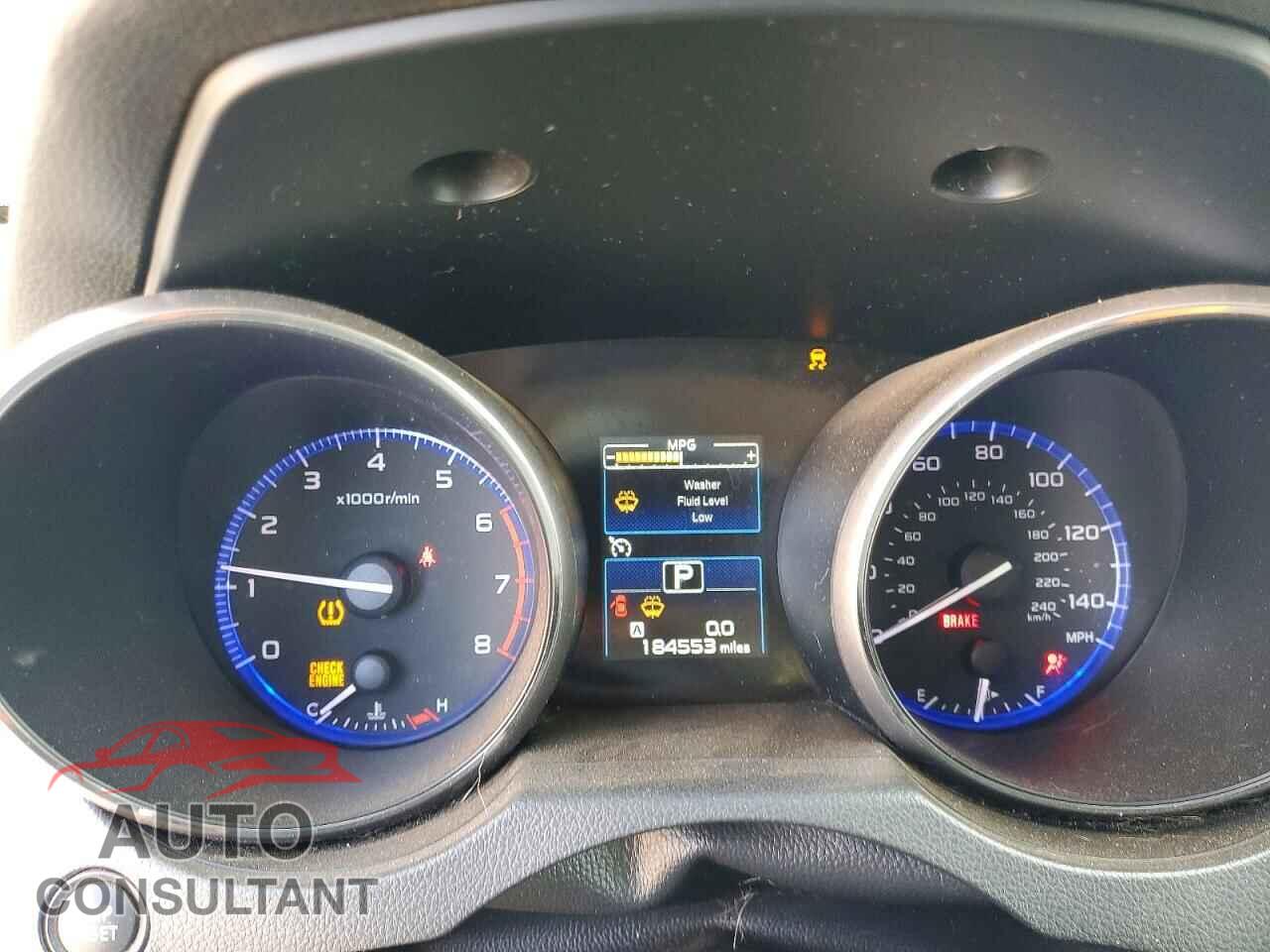SUBARU OUTBACK 2018 - 4S4BSAKC9J3354742