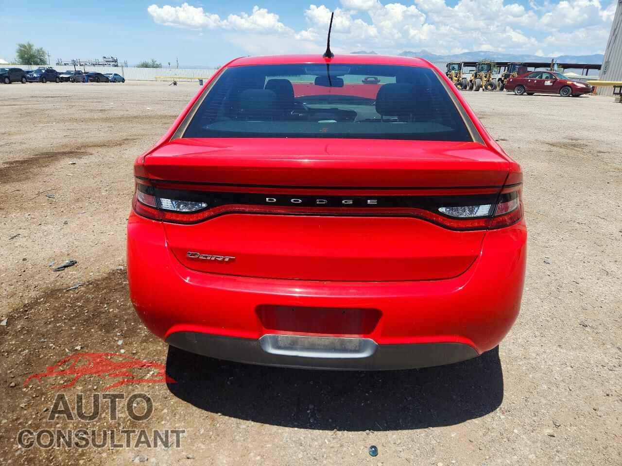 DODGE DART 2016 - 1C3CDFAA5GD701040