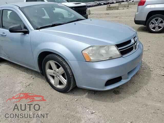 DODGE AVENGER 2013 - 1C3CDZAB1DN516693