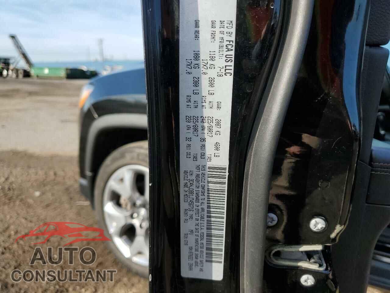 JEEP COMPASS 2020 - 3C4NJDCB4LT222264