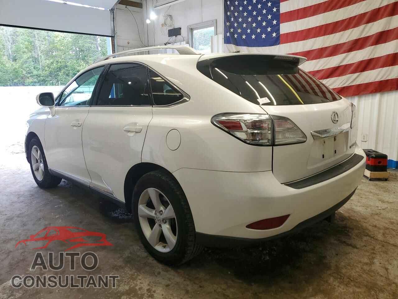LEXUS RX350 2012 - 2T2BK1BA2CC125036