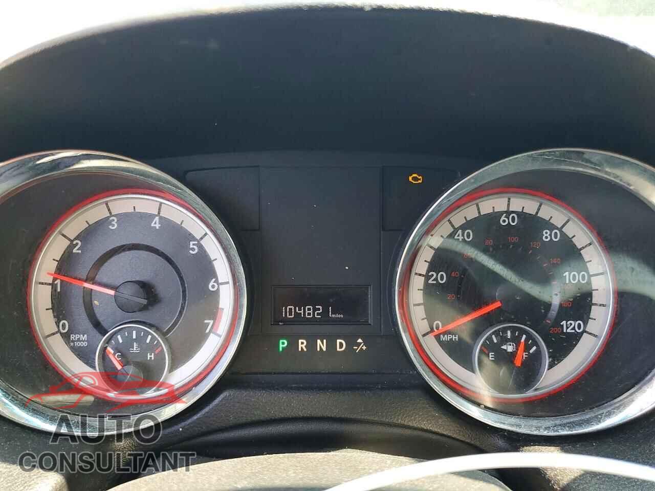DODGE CARAVAN 2012 - 2C4RDGBG2CR254690