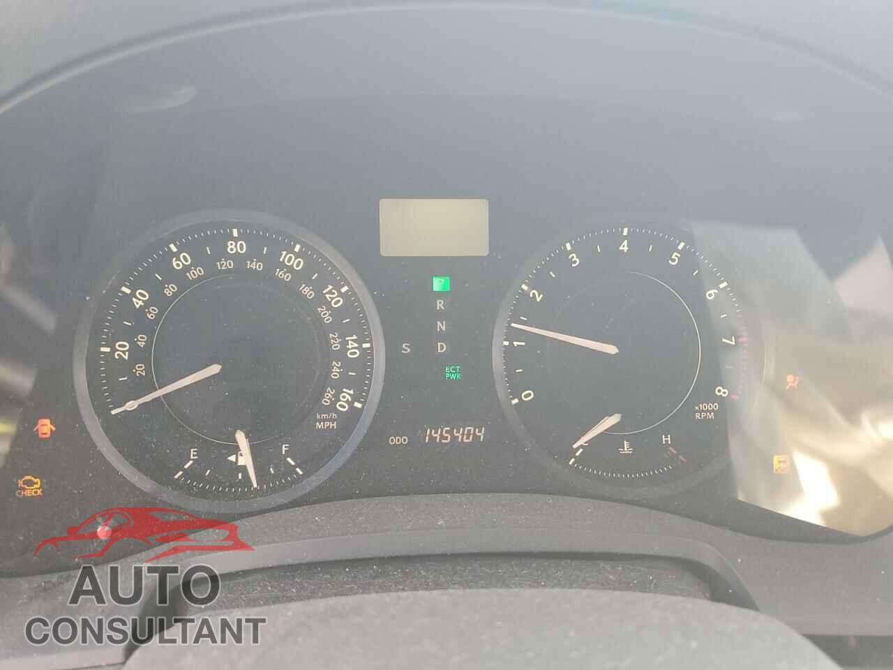 LEXUS IS 2010 - JTHFF2C20A2500262