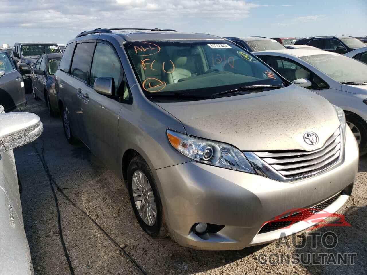 TOYOTA SIENNA 2017 - 5TDYZ3DC9HS808189