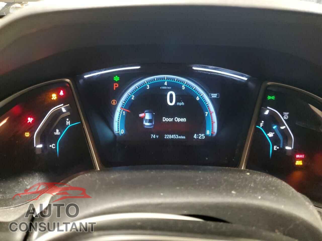 HONDA CIVIC 2017 - 19XFC2F76HE202961