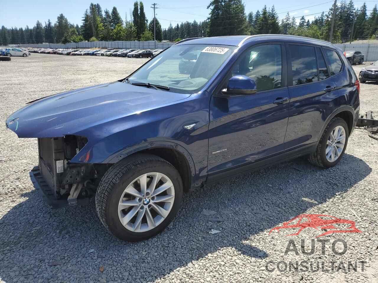 BMW X3 2016 - 5UXWZ7C50G0R32644