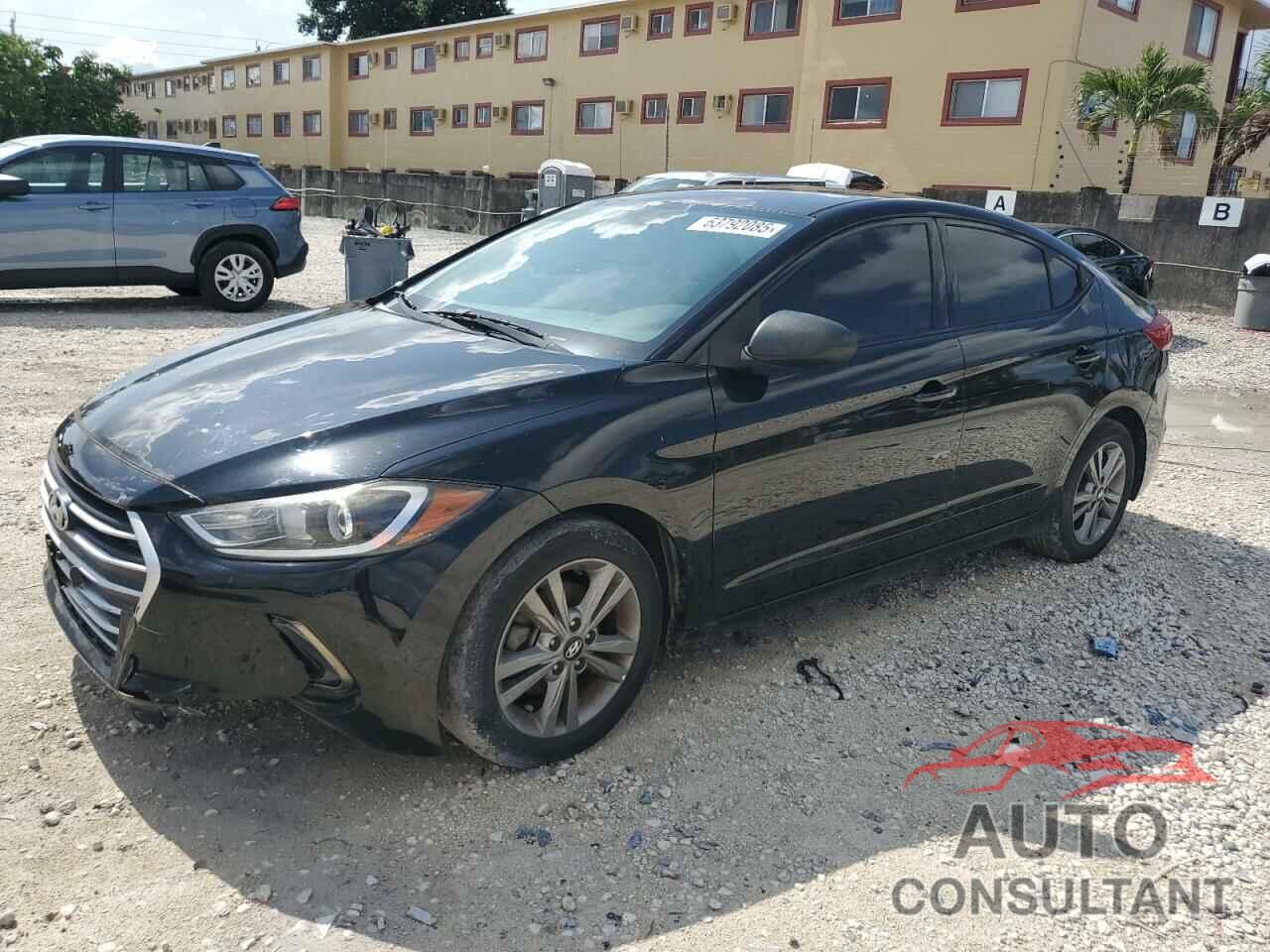 HYUNDAI ELANTRA 2017 - 5NPD84LF8HH013014