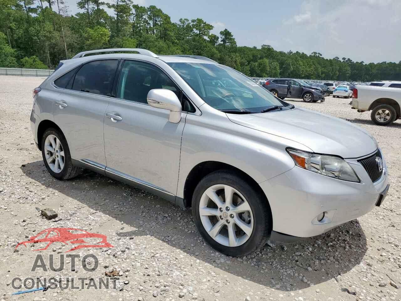 LEXUS RX350 2012 - 2T2ZK1BA7CC068007