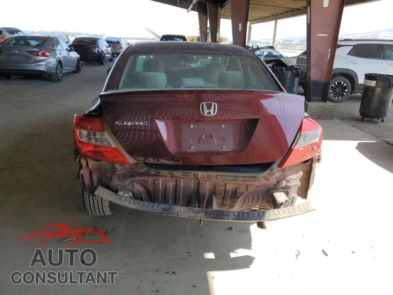 HONDA CIVIC 2012 - 19XFB2F82CE379916