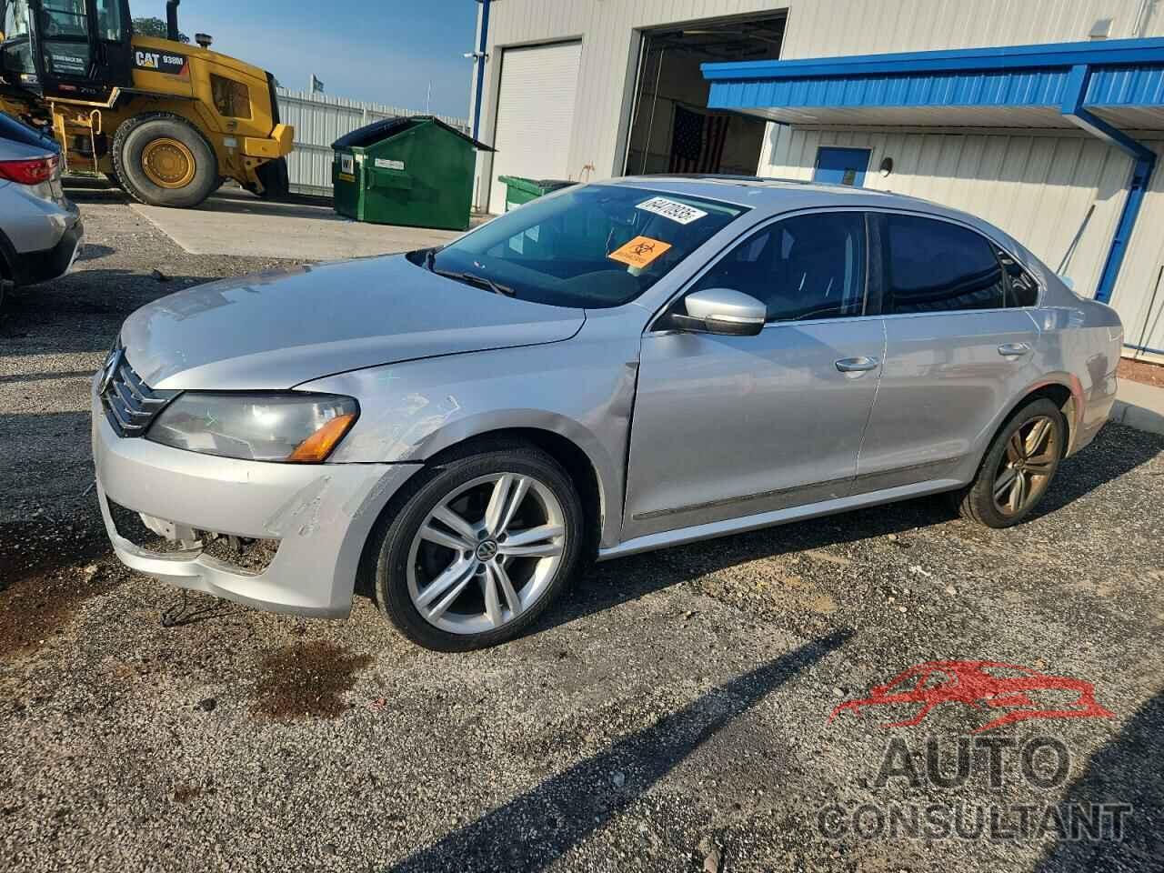 VOLKSWAGEN PASSAT 2013 - 1VWCN7A37DC086439