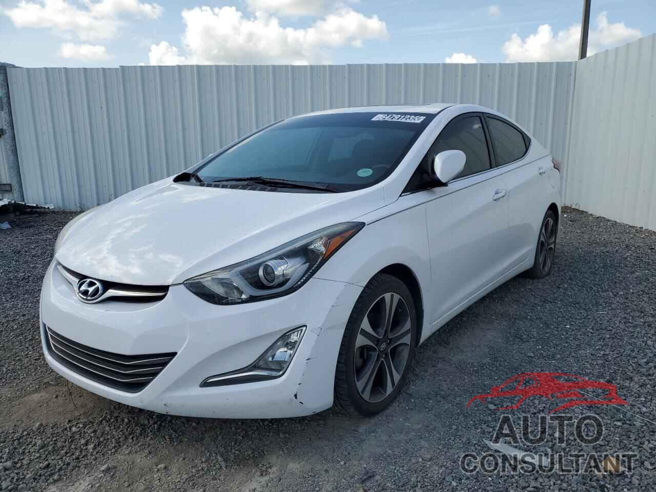 HYUNDAI ELANTRA 2016 - KMHDH4AH1GU558654