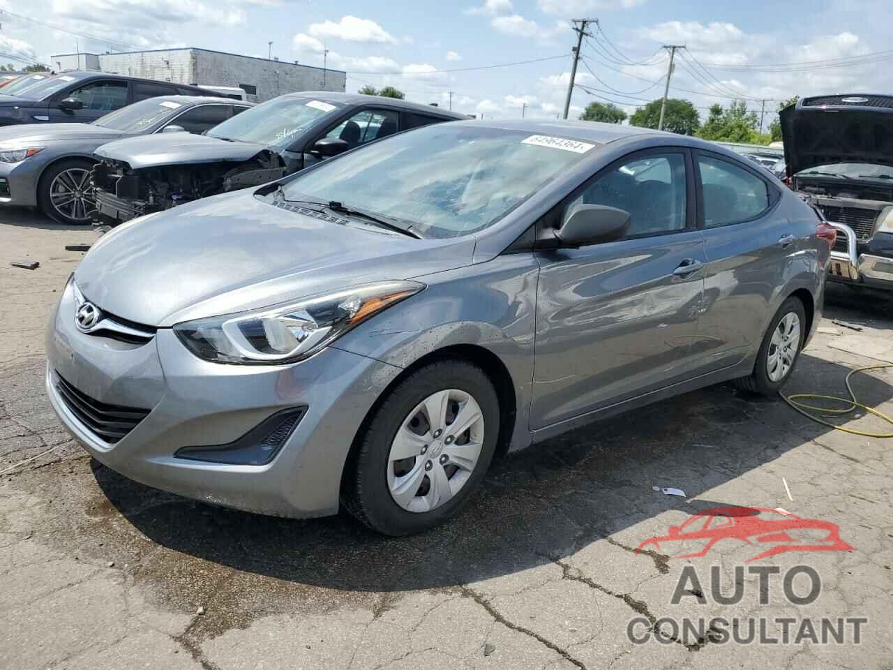 HYUNDAI ELANTRA 2016 - KMHDH4AEXGU568167