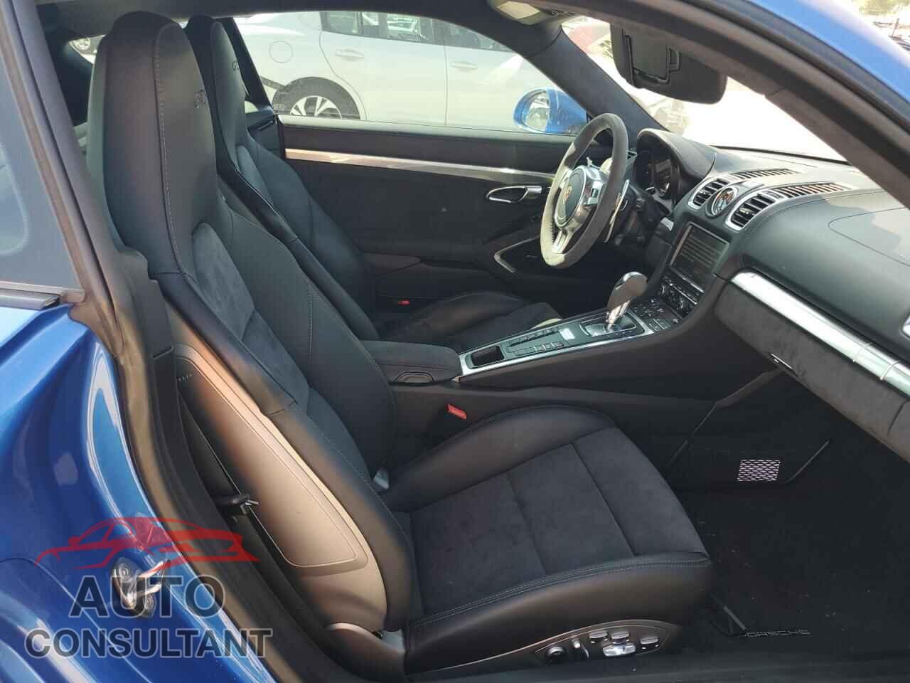 PORSCHE CAYMAN 2015 - WP0AB2A85FK183732