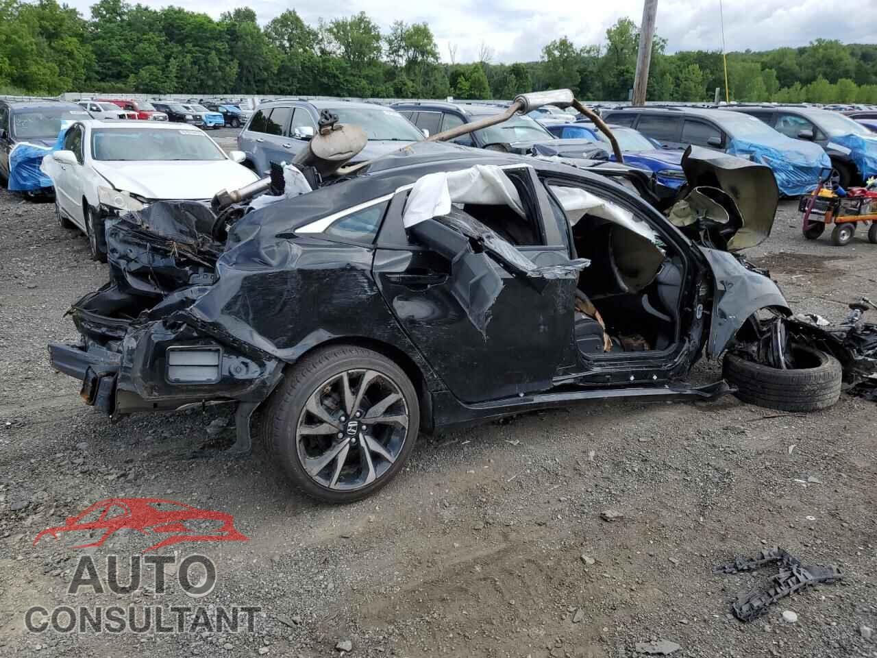 HONDA CIVIC 2019 - 2HGFC2F83KH595128
