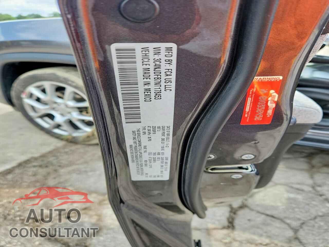 JEEP COMPASS 2022 - 3C4NJDFB7NT178453