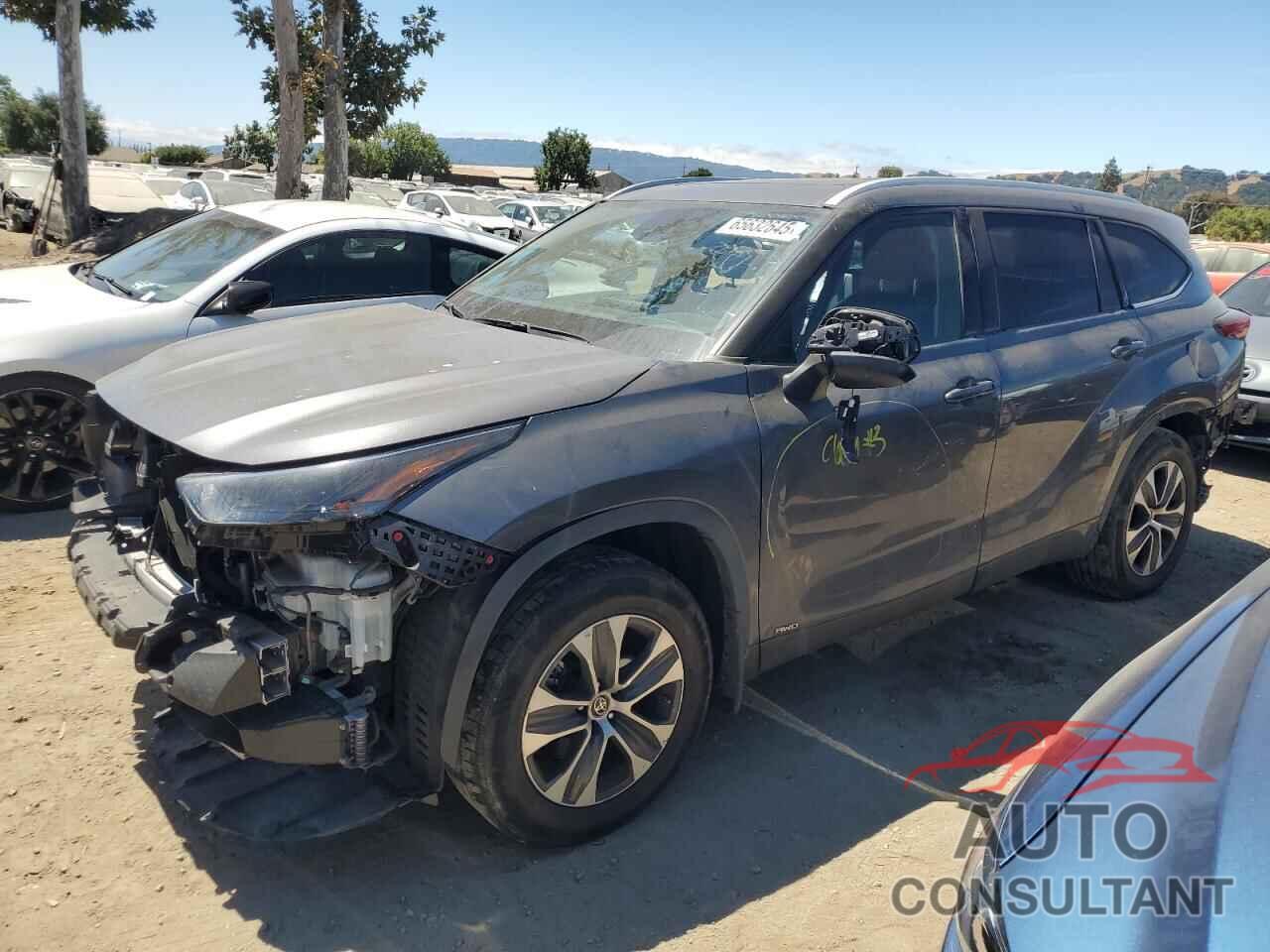 TOYOTA HIGHLANDER 2022 - 5TDGBRCH3NS538985