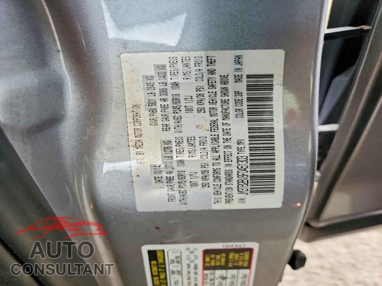 MAZDA CX-9 2015 - JM3TB2BV8F0451303