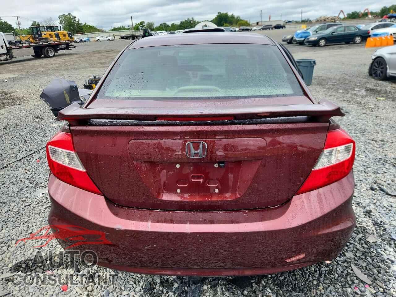 HONDA CIVIC 2012 - 2HGFB2F5XCH608547