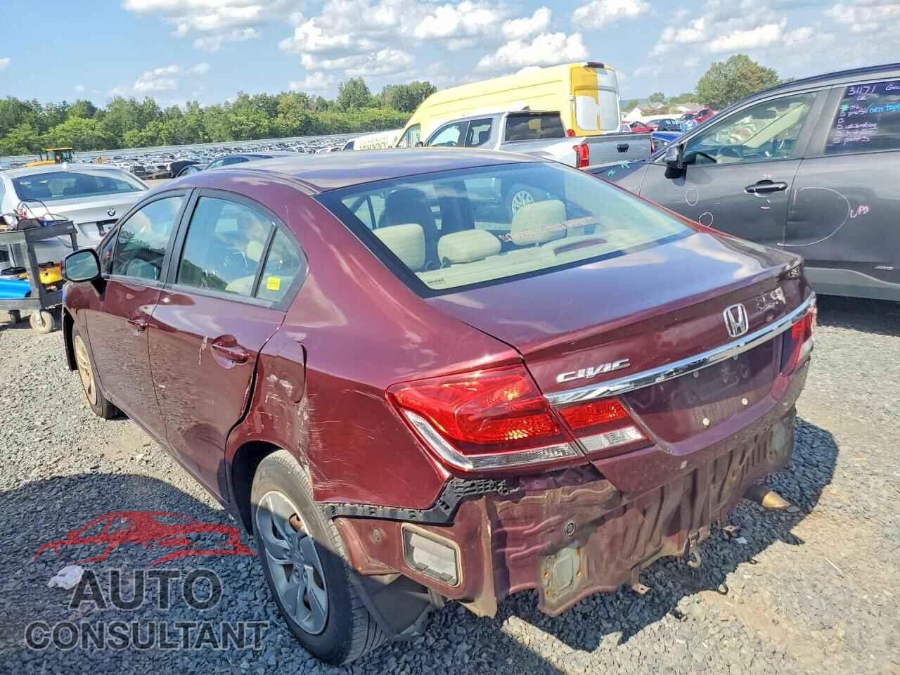 HONDA CIVIC 2013 - 19XFB2F50DE220755