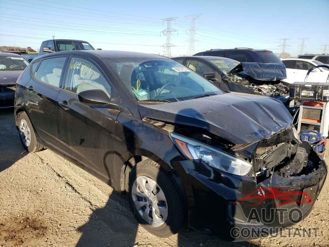 HYUNDAI ACCENT 2017 - KMHCT5AE9HU344423