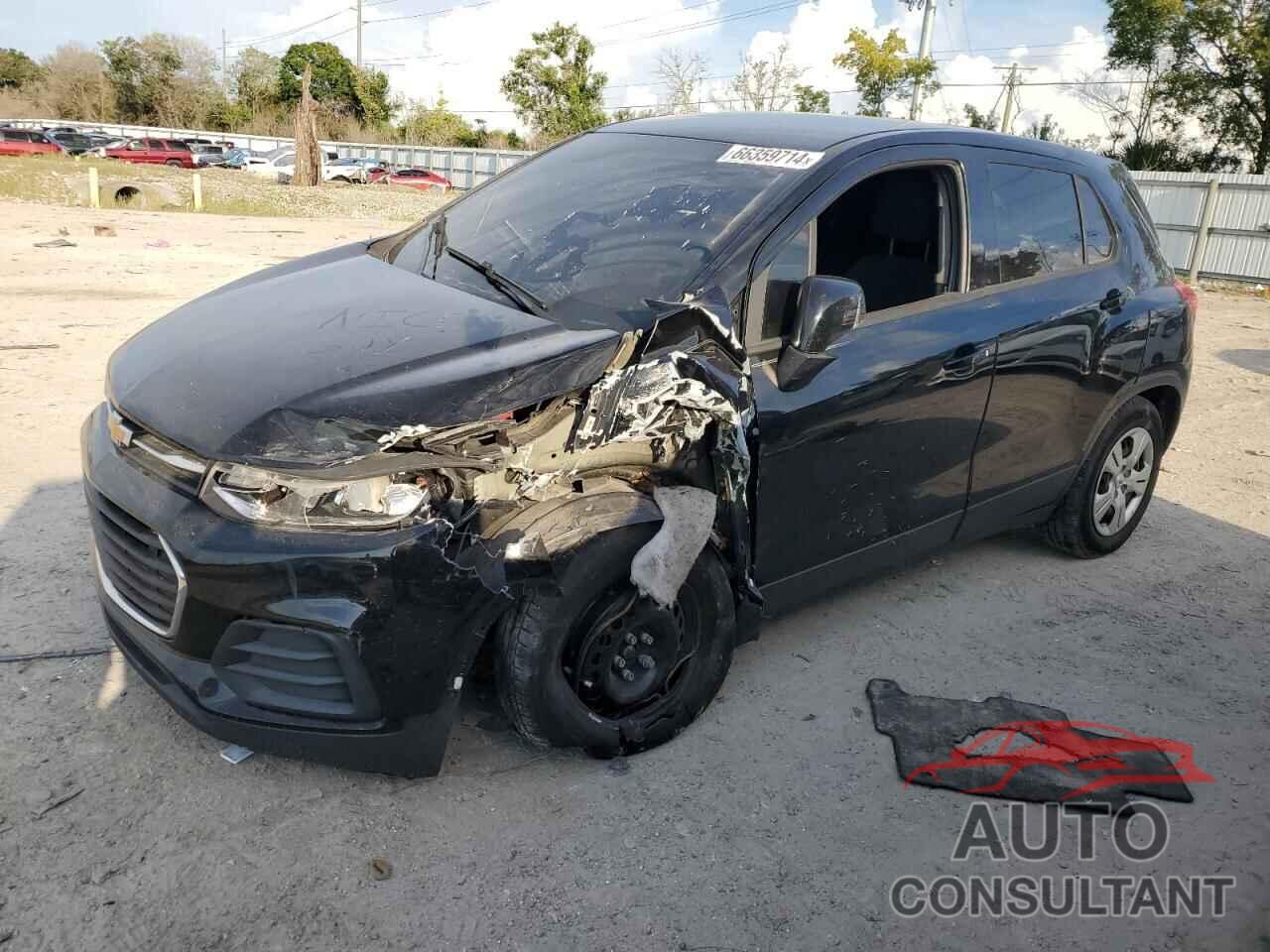 CHEVROLET TRAX 2017 - 3GNCJKSB2HL274942