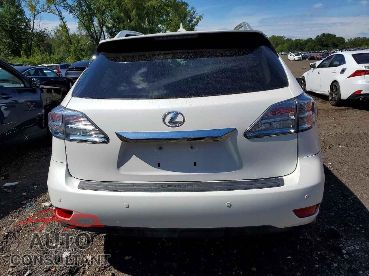 LEXUS RX350 2012 - 2T2BK1BA3CC135252
