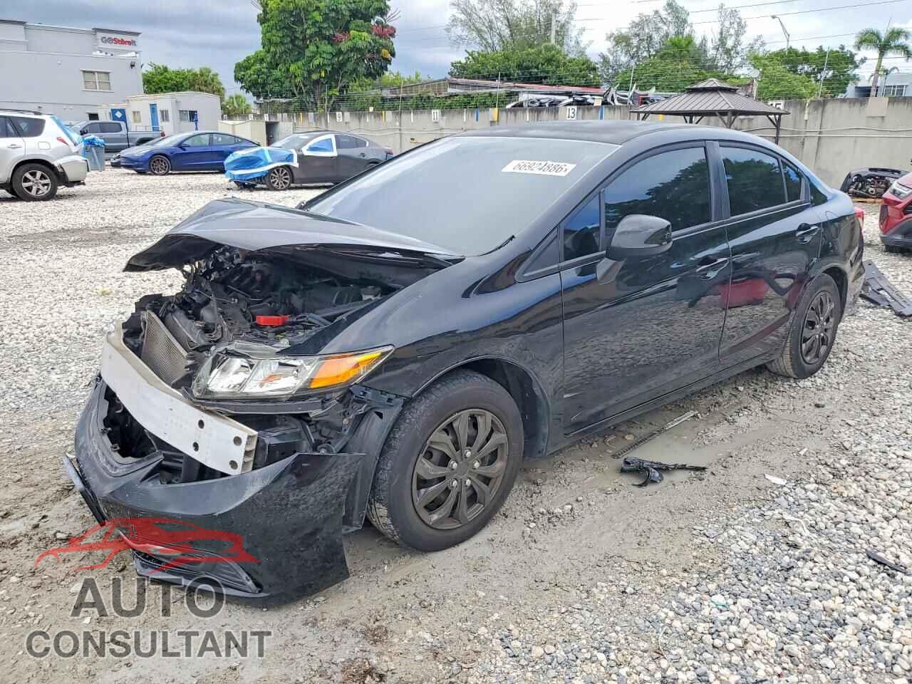 HONDA CIVIC 2013 - 19XFB2F51DE087892