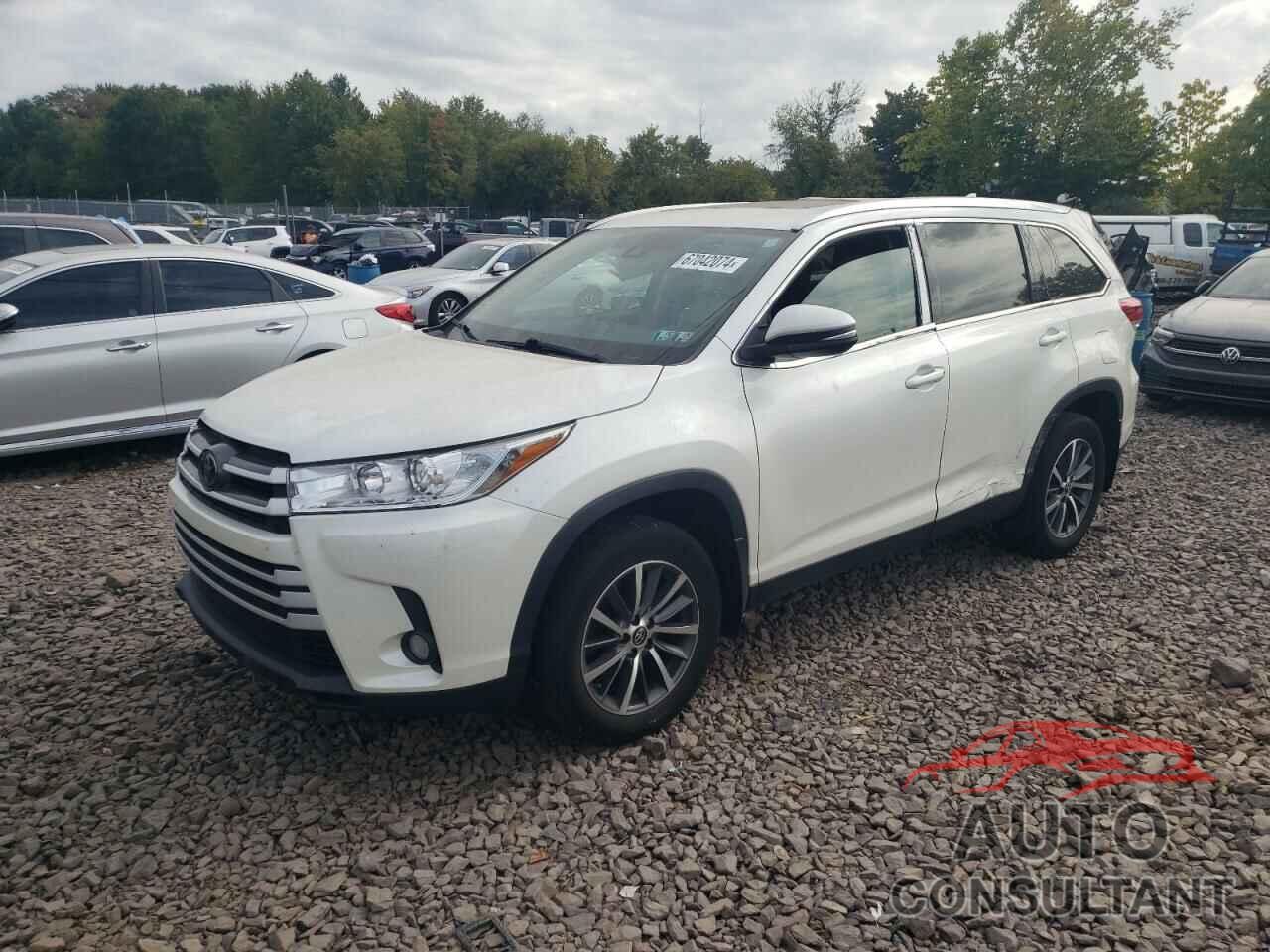 TOYOTA HIGHLANDER 2019 - 5TDJZRFH8KS917473