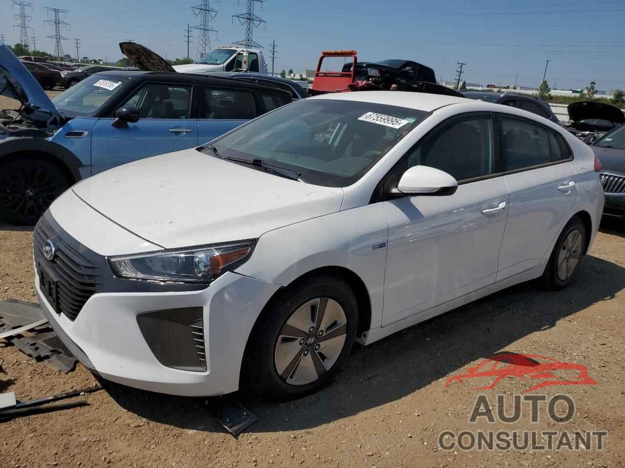 HYUNDAI IONIQ 2019 - KMHC65LC7KU180535
