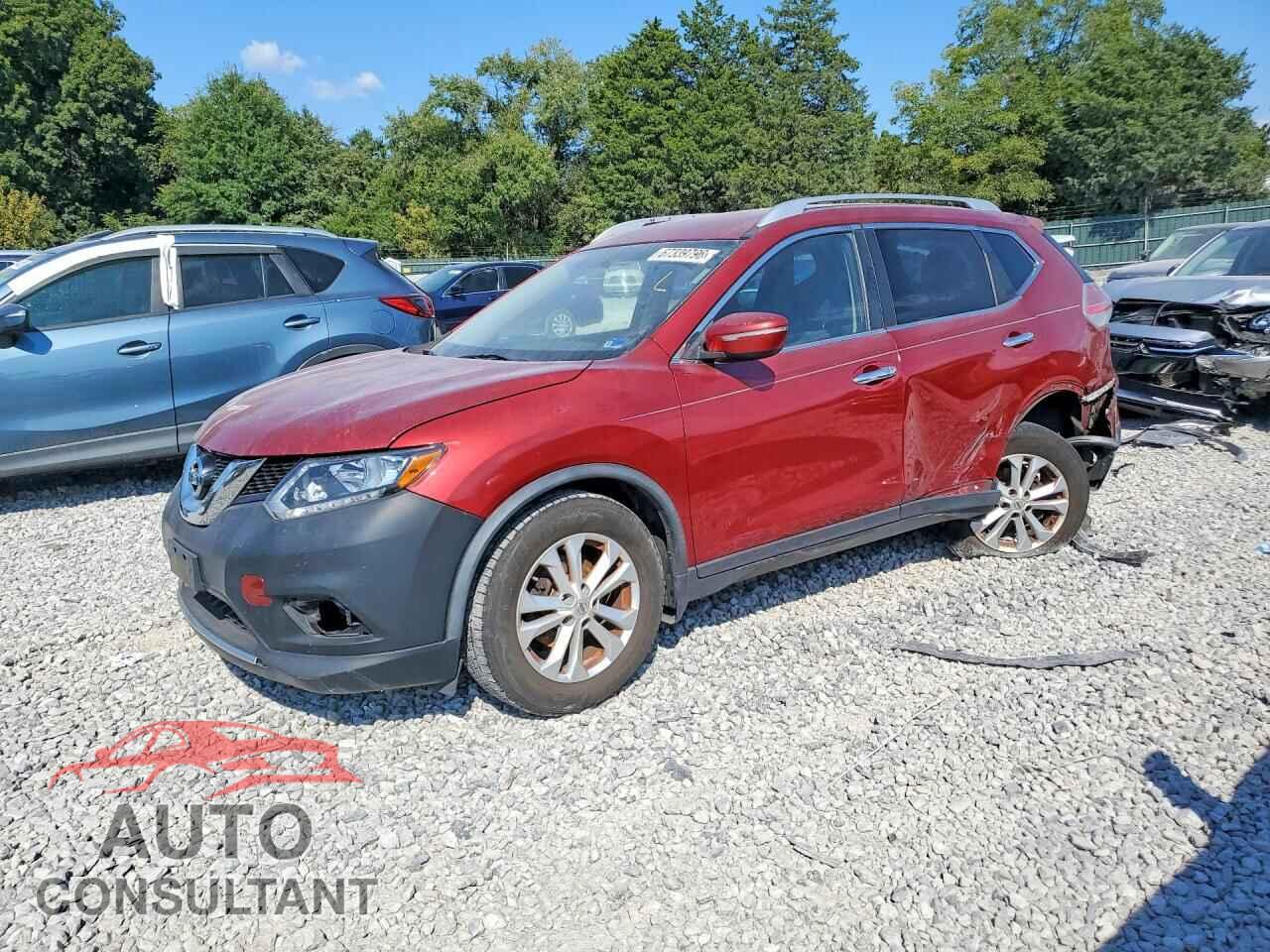 NISSAN ROGUE 2015 - KNMAT2MV2FP529110
