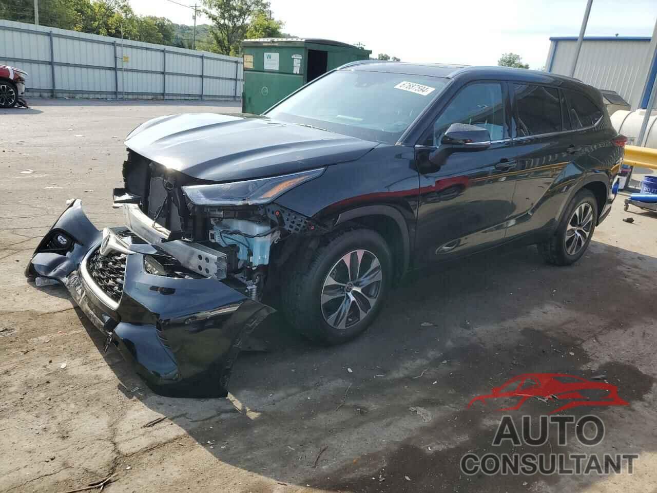 TOYOTA HIGHLANDER 2021 - 5TDGZRAH3MS068521