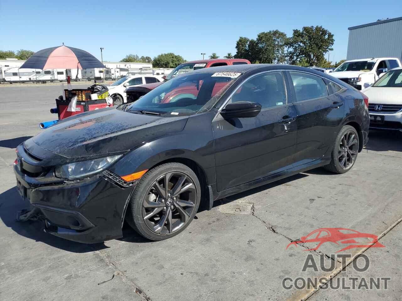 HONDA CIVIC 2020 - 19XFC2F84LE200465