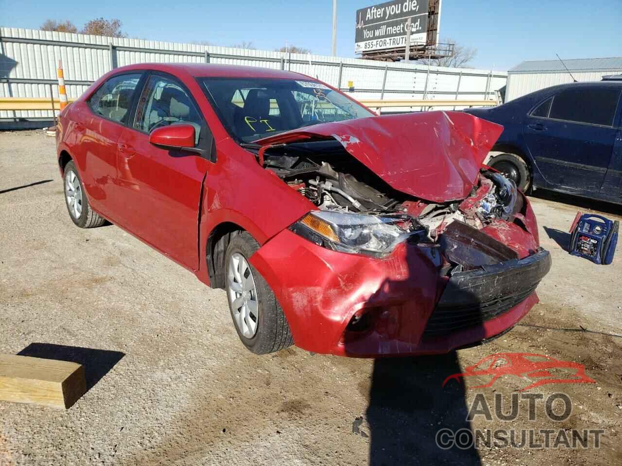 TOYOTA COROLLA 2016 - 5YFBURHE3GP540055