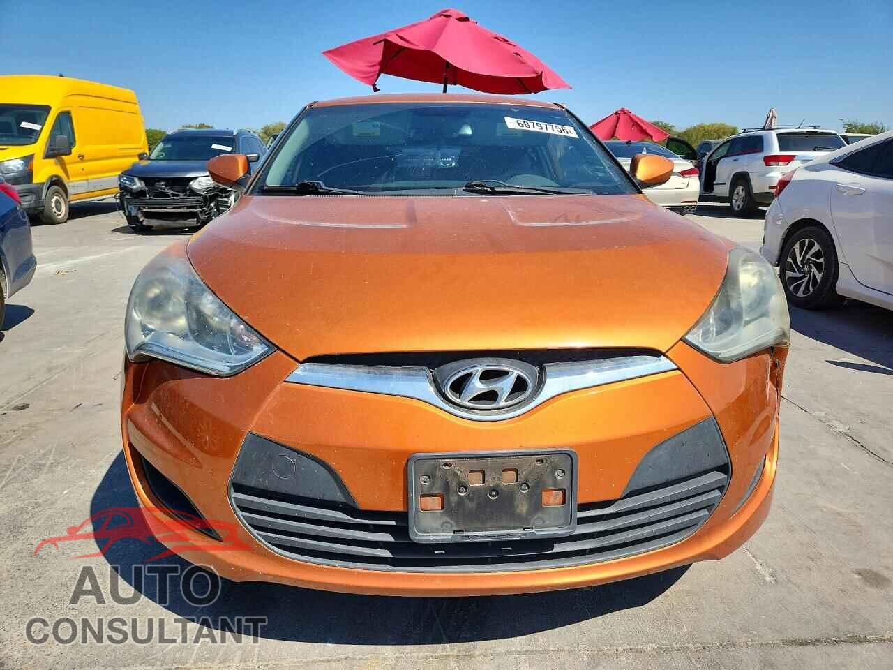 HYUNDAI VELOSTER 2013 - KMHTC6AD4DU093222