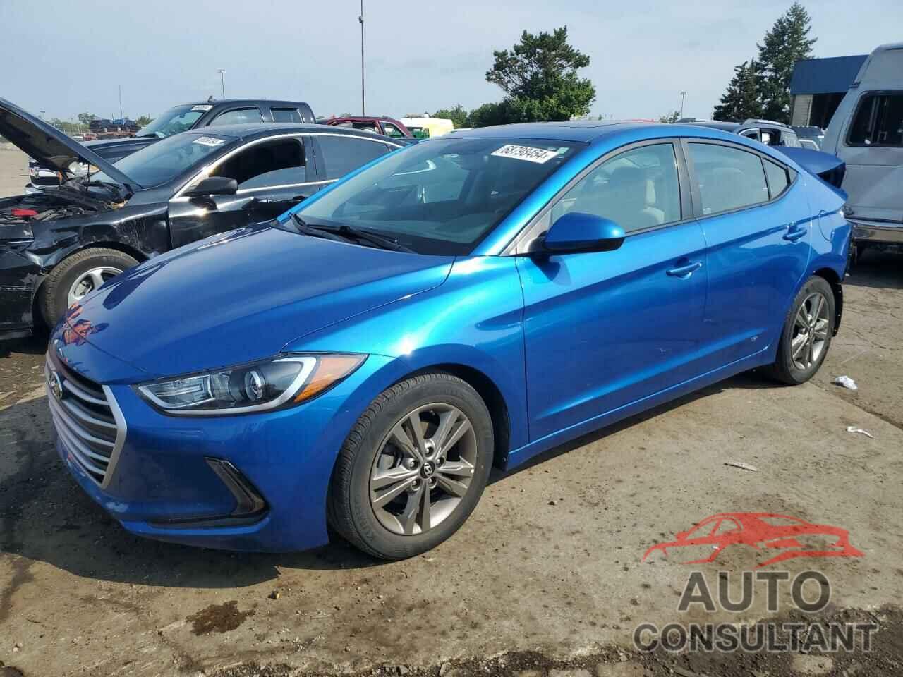 HYUNDAI ELANTRA 2018 - 5NPD84LF9JH383958